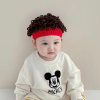 Red children's funny wig hat