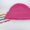 Children Hot Pink Winter Warm Round Knitted Hat