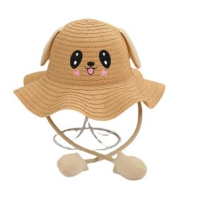 Adult Rabbit Ear Sunshade Straw Hat