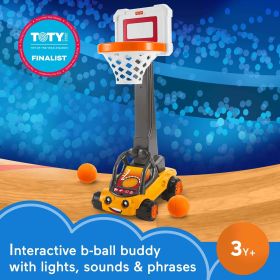 Electronic Basketball Toy with Lights & Sounds for Kids, 2 Balls