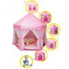 Outdoor Indoor Portable Folding Princess Castle Tent Kids Children Funny Play Fairy House Kids Play Tent(LED Star Lights)