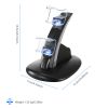 Charging Dock Station Dual Micro USB Charger Stand For PS4 Pro/PS4 Slim Gamepad Controller Handle Charging Station