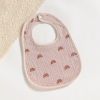 2-Piece Baby Six-Layer Cotton Cloth U-Shaped Bib Eating Bib Baby Anti-Vomiting Milk Towel