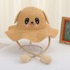 Adult Rabbit Ear Sunshade Straw Hat