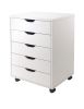 Halifax Cabinet for Closet / Office; 5 Drawers; White