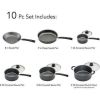 Primaware Non-stick Cookware Set, 10 Piece