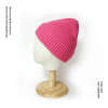 Children Hot Pink Winter Warm Round Knitted Hat