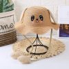 Adult Rabbit Ear Sunshade Straw Hat