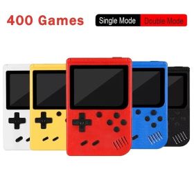 Hand-held Gaming Device Retro Mini Handheld Video Games Console Classic Game For Kids Gift (Color: Double Red)