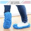 Mop Slippers Dust Cleaning Slippers Cleaning Shoes Home Cloth Cleaning Shoes Cover Reusable Overshoes