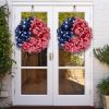 American National Day Independence Day President's Day Wreath Door Hanging Decoration