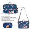 Waterproof baby print stroller bag storage hanging bag diaper bag mother and baby mommy bag