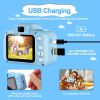 Kids Digital Camera w/ 2.0' Screen 12MP 1080P FHD Video Camera 4X Digital Zoom Games