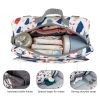 Waterproof baby print stroller bag storage hanging bag diaper bag mother and baby mommy bag