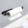 Paper Towel Holder Under Cabinet, Adhesive Stailess Steel Paper Towel Rolls Holder Wall Mount for Kitchen Bathroom