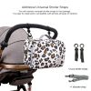 Waterproof baby print stroller bag storage hanging bag diaper bag mother and baby mommy bag