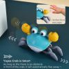 Electric Induction Crawling Crab; Children's Toy With Automatic Obstacle Avoidance Function